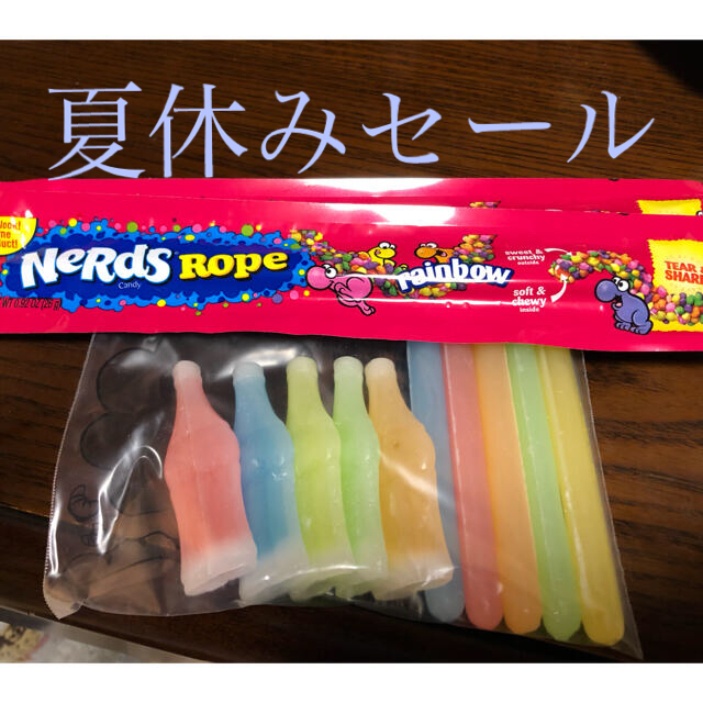 ﾅｰｽﾞﾛｰﾌﾟ 2本  ﾆｯｸﾙﾆｯﾌﾟ  10本 食品/飲料/酒の食品(菓子/デザート)の商品写真