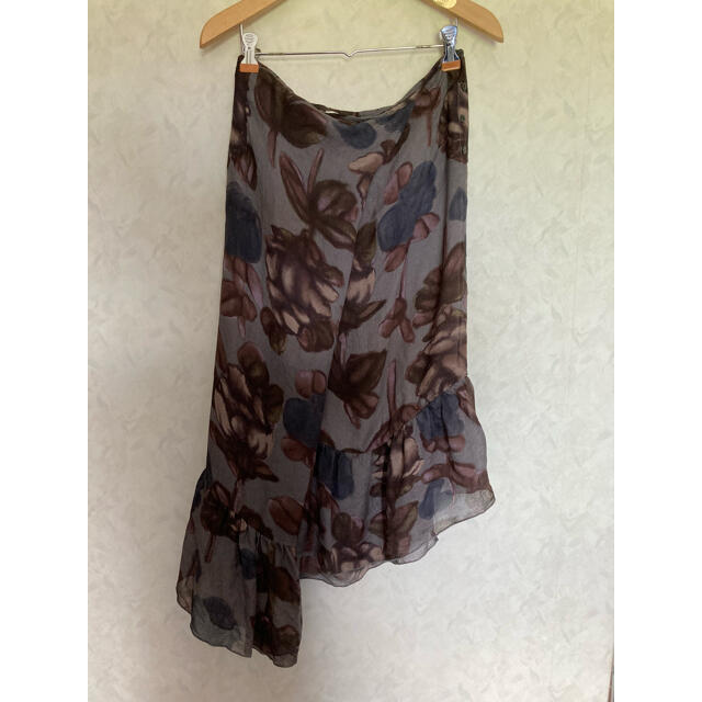 DRIES VAN NOTEN アシンメトリースカート-