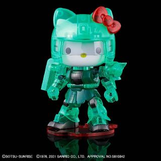 ZAKU ＆ HelloKitty 2点セット ガンプラ キティ 希少品！