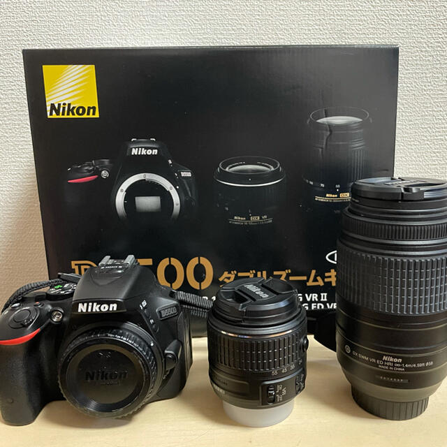 Nikon D5500 ダブルズームキット BLACK 【好評にて期間延長】 34840円 