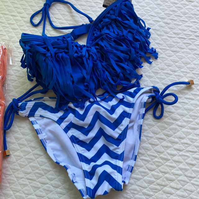 OCEAN PACIFIC(オーシャンパシフィック)のオーシャンパシフィックズボン、青水着セット レディースの水着/浴衣(浴衣)の商品写真