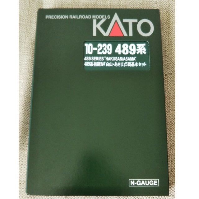 KATO Nゲージ489系初期形「白山・あさま」5両基本セット- KATO Nゲージ489系初期形「白山・あさま」5両基本セット-