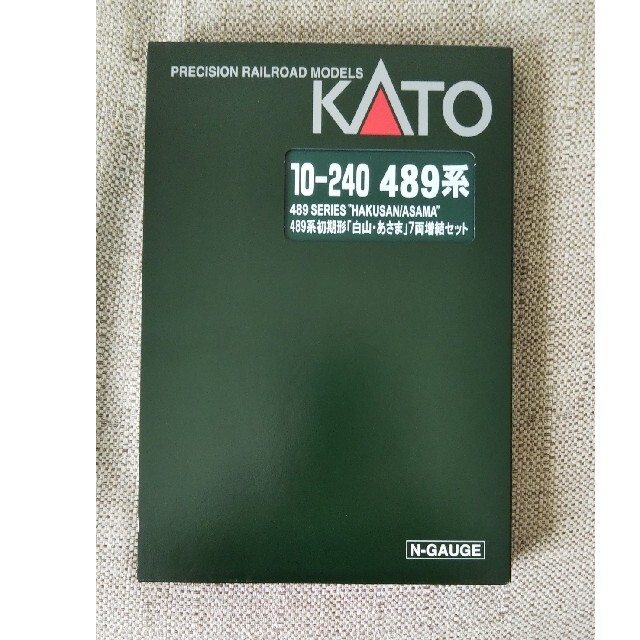 KATO Nゲージ489系初期形「白山・あさま」7両増結セット