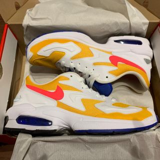 ナイキ(NIKE)のNike AIRMAX2 LIGHT ユニバーシティゴールド(スニーカー)