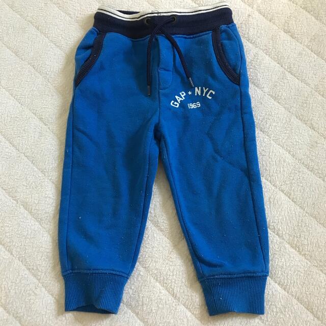 GAP(ギャップ)のGAP スウェットパンツ　裏起毛パンツ キッズ/ベビー/マタニティのキッズ服男の子用(90cm~)(パンツ/スパッツ)の商品写真