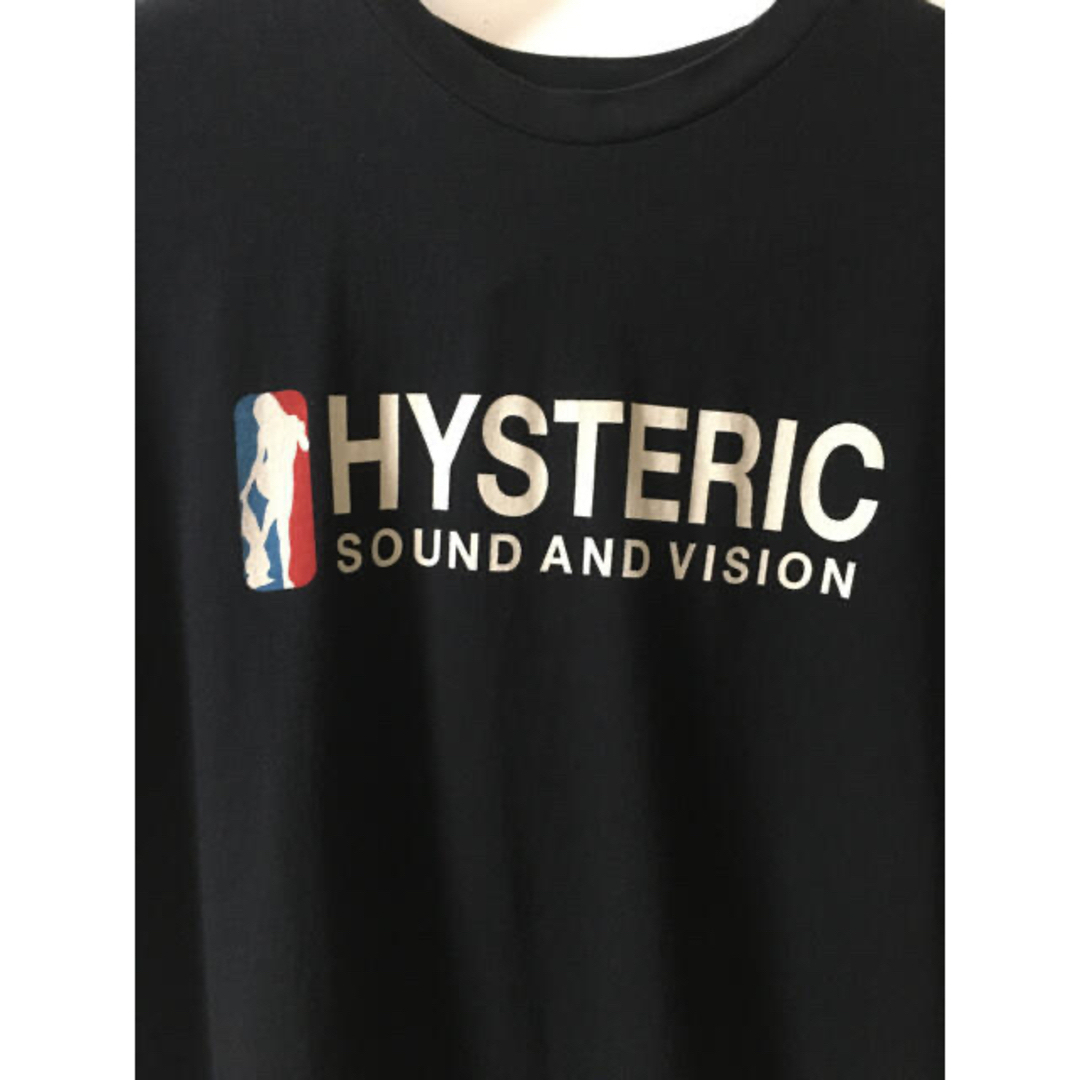 HYSTERIC GLAMOUR(ヒステリックグラマー)の新品LサイズHYSTERIC GLAMOUR ヒステリックグラマー Tシャツ　黒 メンズのトップス(Tシャツ/カットソー(半袖/袖なし))の商品写真