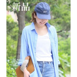 ドゥーズィエムクラス(DEUXIEME CLASSE)の【今日まで】COOPERSTOWN☆新品 NY CAP (キャップ)