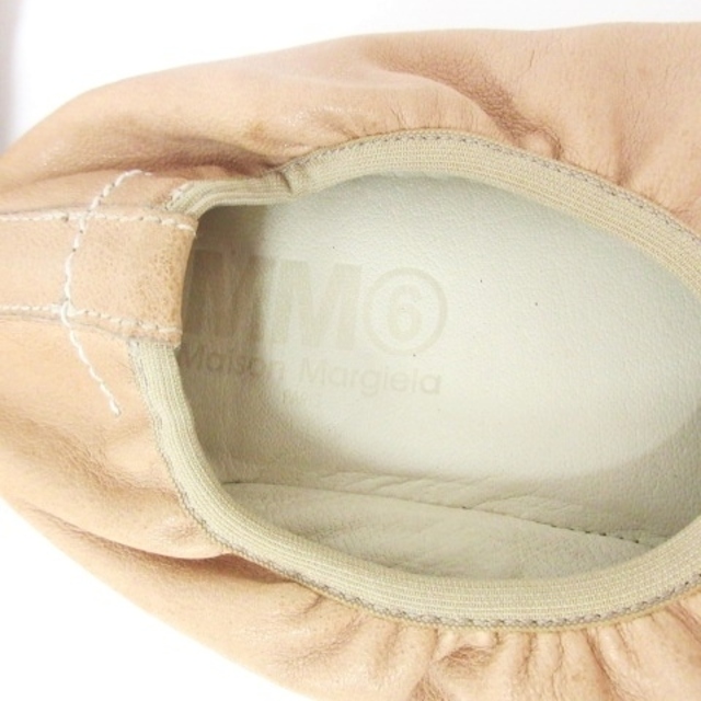 MM6(エムエムシックス)のエムエムシックス MM6 バレエ シューズ フラット パンプス レザー  レディースの靴/シューズ(バレエシューズ)の商品写真