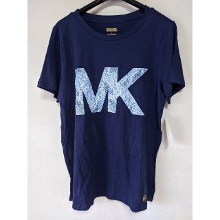 【新品】MK マイケルコース シャツ Sネイビー タグ付 MICHAEL KOR