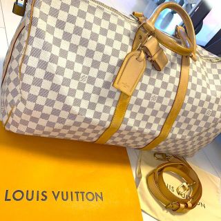 ヴィトン(LOUIS VUITTON) ダミエ・アズール ボストンバッグ(レディース ...