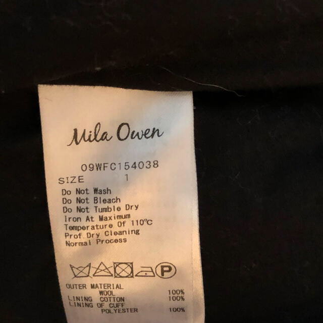 Mila Owen(ミラオーウェン)のミラオーウェン  コート レディースのジャケット/アウター(ロングコート)の商品写真