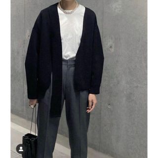 コムデギャルソン(COMME des GARCONS)の期間限定値下 Kaam 21年ss購入　アシンメトリーカーディガン(カーディガン)