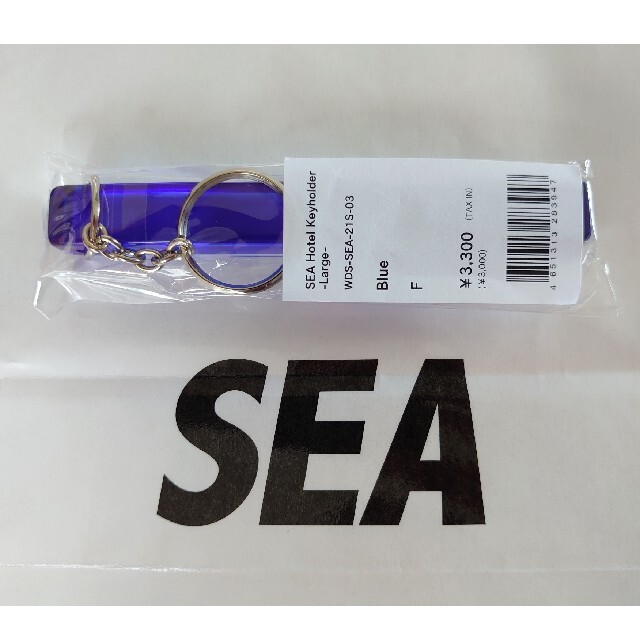 SEA(シー)のSEA Hotel Keyholder -Large- / Blue メンズのファッション小物(キーホルダー)の商品写真