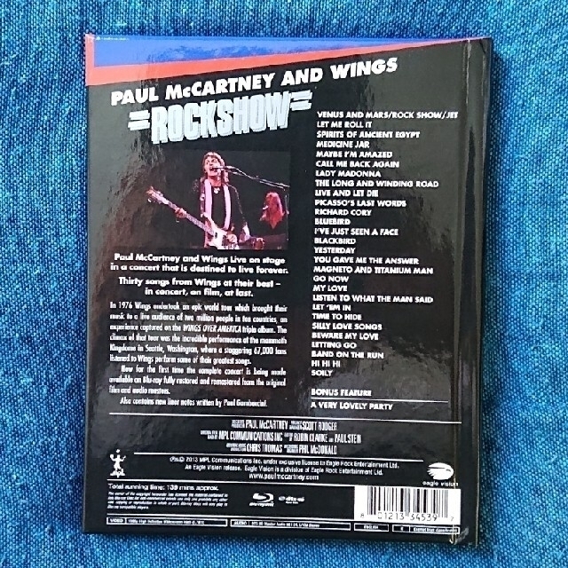 Paul McCartney & wings ROCK SHOW Blu-ray