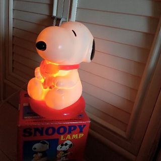 スヌーピー(SNOOPY)のSNOOPY　マスコットランプ(キャラクターグッズ)