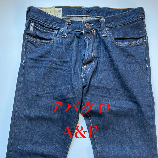 Abercrombie&Fitch(アバクロンビーアンドフィッチ)のアバクロ デニムパンツ　w30 l30 メンズのパンツ(デニム/ジーンズ)の商品写真