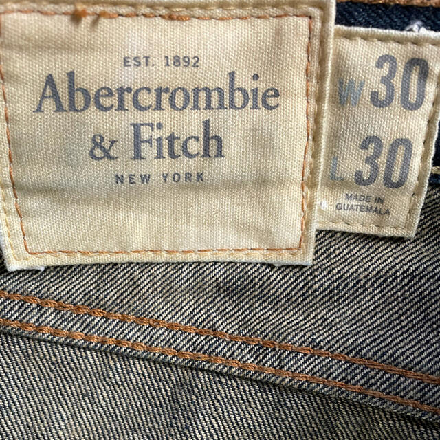 Abercrombie&Fitch(アバクロンビーアンドフィッチ)のアバクロ デニムパンツ　w30 l30 メンズのパンツ(デニム/ジーンズ)の商品写真