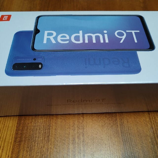 スマートフォン/携帯電話Xiaomi Redmi 9T カーボングレー【新品未開封】