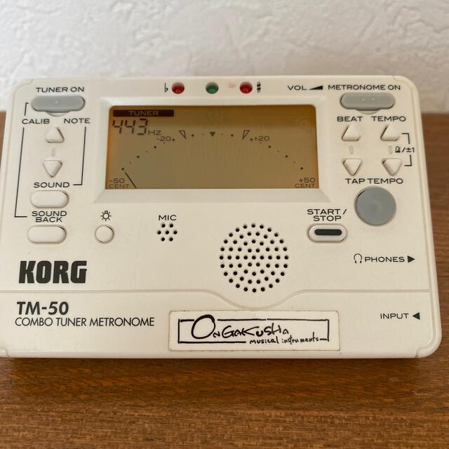 KORG(コルグ)のKORG チューナー/メトロノーム TM-50  楽器の楽器 その他(その他)の商品写真