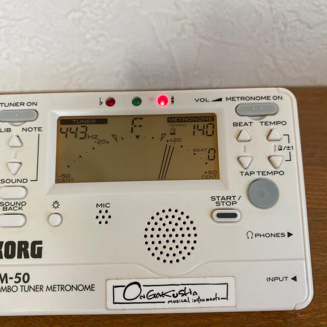 KORG(コルグ)のKORG チューナー/メトロノーム TM-50  楽器の楽器 その他(その他)の商品写真