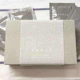 スリー(THREE)のTHREE フレグランスオイル オーデコロン シャンプー&コンディショナー×3(香水(女性用))