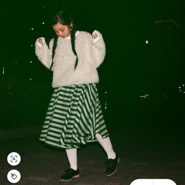 mother(マザー)のaiko 着  mother  IMAGE SKIRT レディースのスカート(ひざ丈スカート)の商品写真