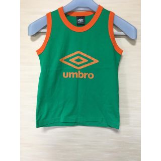 アンブロ(UMBRO)のumbro アンブロ タンクトップ・グリーン　130cm(Tシャツ/カットソー)