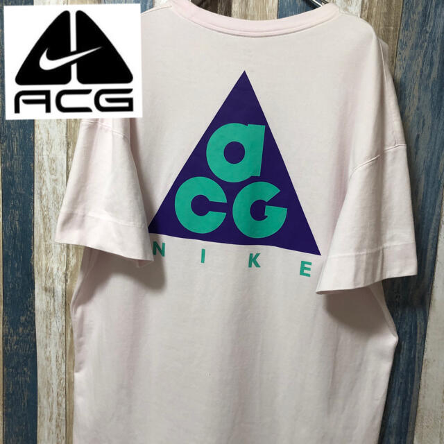 美品‼︎【NIKE】ナイキ ACG 半袖Tシャツ デカロゴ ビッグサイズ