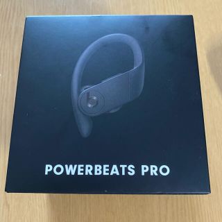 ビーツバイドクタードレ(Beats by Dr Dre)のPowerbeats Pro ブラック(ヘッドフォン/イヤフォン)