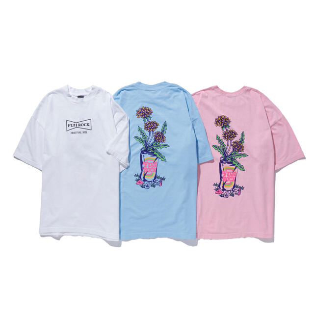 GDC(ジーディーシー)のフジロック verdy wasted youth ピンク　L メンズのトップス(Tシャツ/カットソー(半袖/袖なし))の商品写真