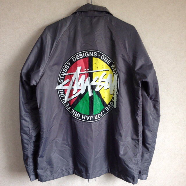 90s❗️STUSSY ナイロンコーチジャケット ラスタピースマーク 鑑定正規品 | フリマアプリ ラクマ 90s❗️STUSSY ナイロンコーチジャケット ラスタピースマーク 鑑定正規品 | フリマアプリ ラクマ