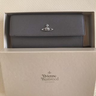 ヴィヴィアンウエストウッド(Vivienne Westwood)の【値下げしました】ヴィヴィアンウェストウッド長財布　グレー　(財布)