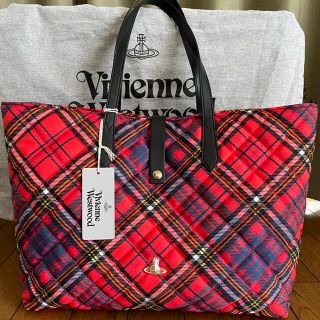 ヴィヴィアンウエストウッド(Vivienne Westwood)の【ちえちゃん様専用】ヴィヴィアンウエストウッド トートバック チェック キルト(トートバッグ)