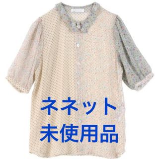 ネネット(Ne-net)のネ・ネット/とかげのてシフォン　シャツ(シャツ/ブラウス(半袖/袖なし))