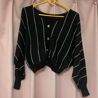 ザラ(ZARA)のカーディガン ストライプ(カーディガン)