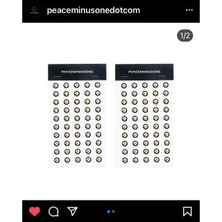 ピースマイナスワン(PEACEMINUSONE)のPMO EPOXY STICKER #1#2 set(その他)