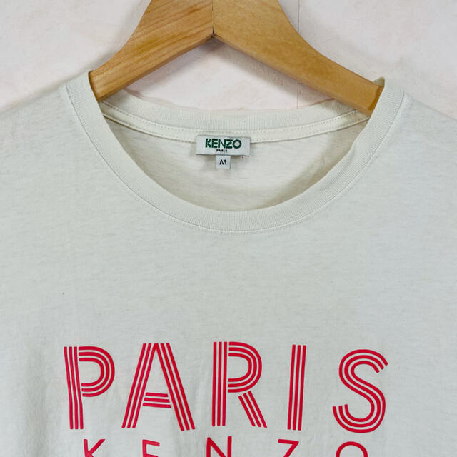 KENZO(ケンゾー)のKENZO PARIS ケンゾー　Tシャツ デカロゴ　センターロゴ　ポルトガル製 メンズのトップス(Tシャツ/カットソー(半袖/袖なし))の商品写真