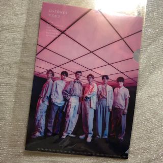 ジャニーズ(Johnny's)の［ジャニ様専用ページ］マスカラ クリアファイル グループA 【SixTONES】(アイドルグッズ)