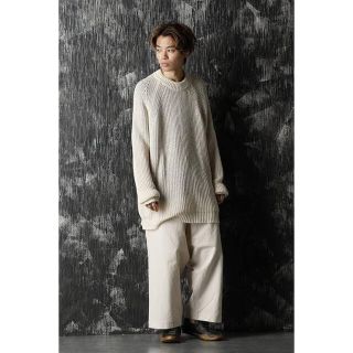 ラフシモンズ(RAF SIMONS)のO project / WIDE FIT KNITTED CREW NECK(ニット/セーター)