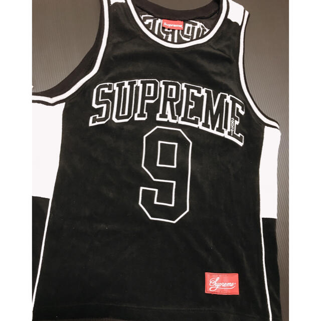 SUPREME タンクトップ　TERRY BASKETBALL JERSEY