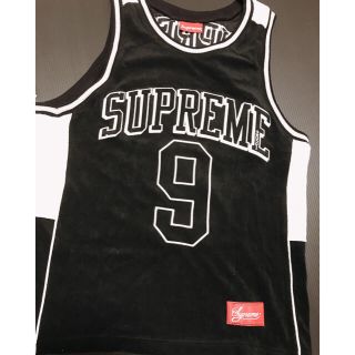 シュプリーム(Supreme)のSUPREME タンクトップ　TERRY BASKETBALL JERSEY(タンクトップ)