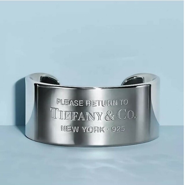 【御予約品】Tiffany　リターントゥ　カフ　バングル　925　現行品