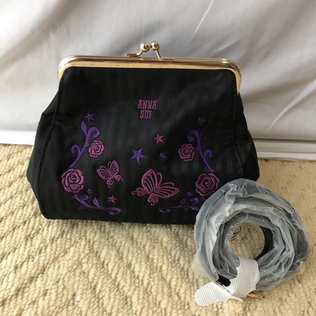 ANNA SUI - アナスイ プティシリーズ がま口ショルダーバックの通販 by ...