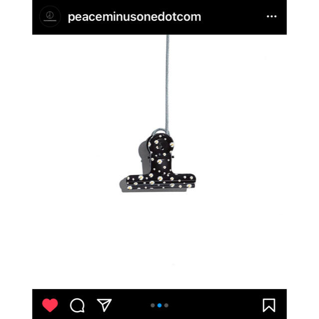 PEACEMINUSONE(ピースマイナスワン)のPMO BULLDOG CLIP #14 メンズのファッション小物(その他)の商品写真