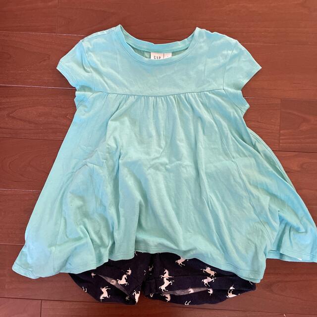 GAP(ギャップ)のGAP 120cm  夏服セット キッズ/ベビー/マタニティのキッズ服女の子用(90cm~)(Tシャツ/カットソー)の商品写真