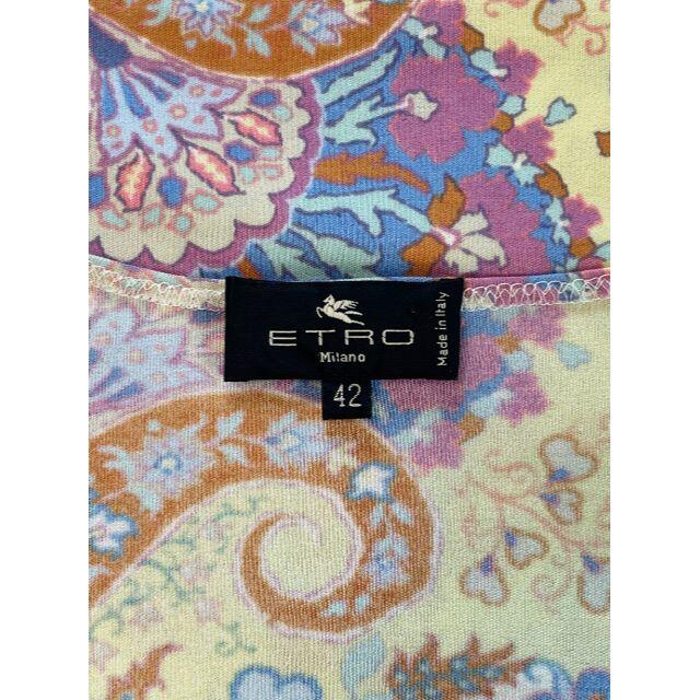 ETRO(エトロ)のETRO エトロ 花柄 ペイズリー柄 ワンピース レディースのワンピース(ひざ丈ワンピース)の商品写真