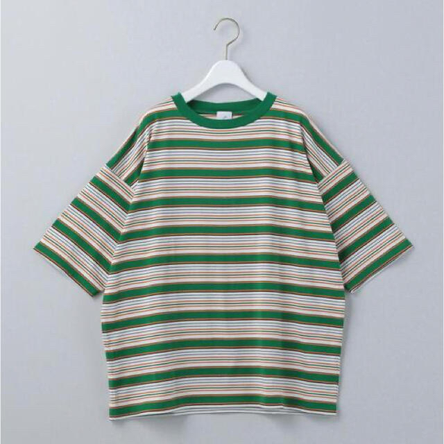 ＜6(ROKU)＞MULTI BORDER T-SHIRT/Tシャツ ケリー