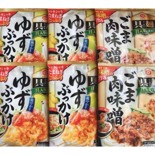 キッコーマン(キッコーマン)のキッコーマン食品 具麺 ゆずぶっかけ ごま肉味噌　120g ×6袋  12食分(レトルト食品)