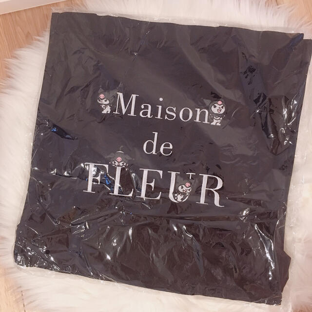 Maison de FLEUR(メゾンドフルール)の新品未使用 メゾンドフルール かくれんぼトートバッグ クロミ レディースのバッグ(トートバッグ)の商品写真