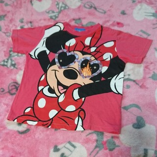 ディズニー(Disney)のミニーマウス 100㎝Tシャツ(Tシャツ/カットソー)